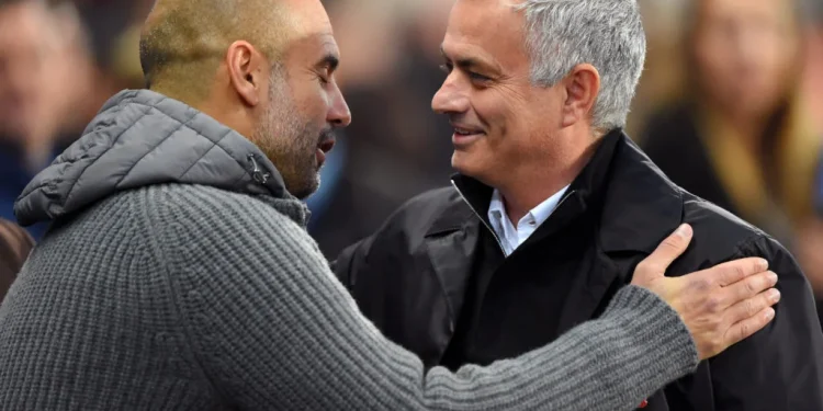 Pep Guardiola responds to war of words with Jose Mourinho