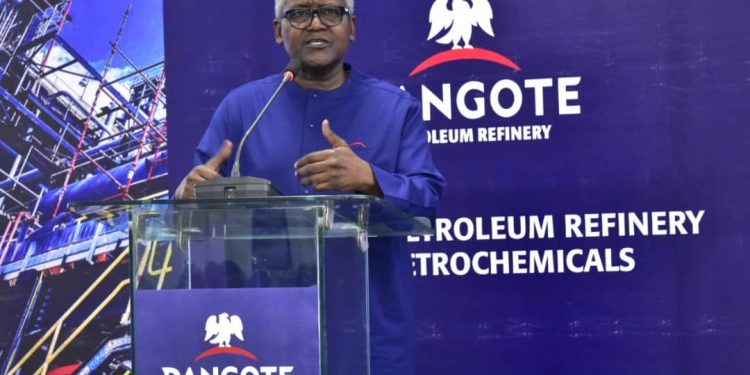 Dangote Refinery begins PMS exports to Cameroon.