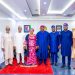 Lagos State Assembly Principal Officers at the Governors office
