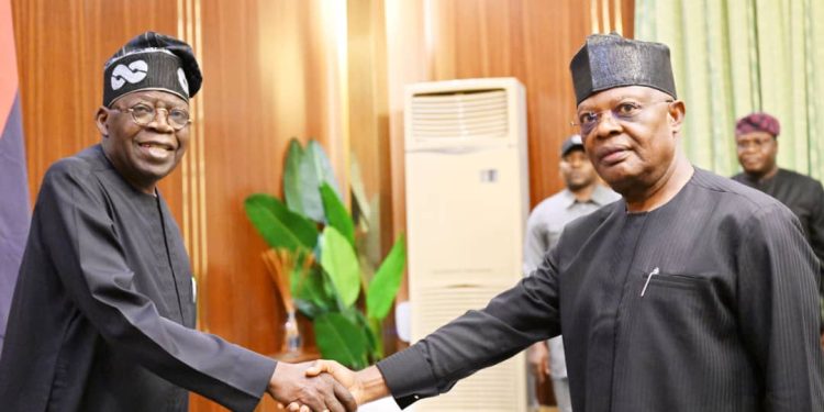 Tinubu Swears in Ibok-ete Ibas as Sole Administrator of Rivers State Amid Political Turmoil