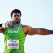 Chukwuebuka Enekwechi Makes History with Record-Breaking 22.10m Shot Put Throw.