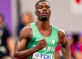 Ezekiel Nathaniel Breaks Nigerian 400m Hurdles Record, Places Fourth in Tokyo Final