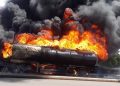 Three Escape Tanker Inferno on Apapa-Oshodi Expressway