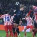 tletico Madrid squandered two leads in a dramatic 3–3 draw away to Club Brugge in the first leg of their Champions League play-off on Wednesday.