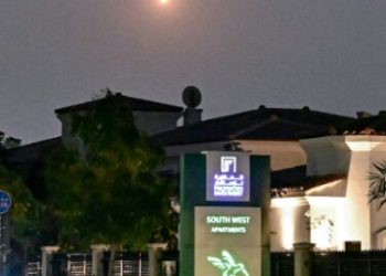 Iranian retaliation hits Dubai, damages airport area and sparks regional interceptions.