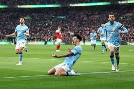 Nico O’Reilly Stars as Manchester City Trashes Arsenal 2 – 0 To Lift Carabao Cup