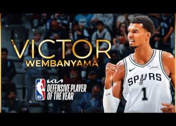 Wembanyama wins 2026 NBA Defensive Player of the Year.