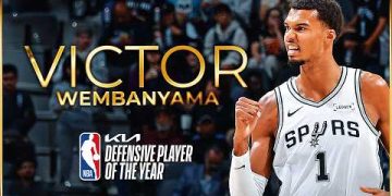 Wembanyama wins 2026 NBA Defensive Player of the Year.