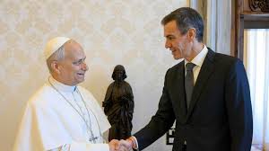 Pope Leo XIV Meets Pedro Sánchez at the Vatican Ahead of Spain Visit